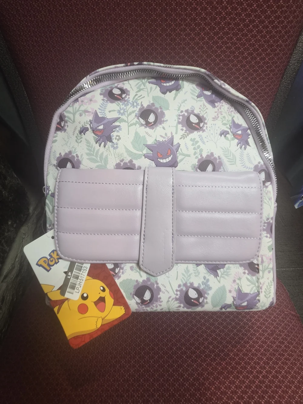 Pokemon Lilac Gengar & Gastly Kids Backpack